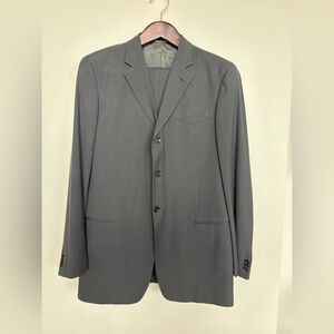 Armani Collezioni Charcoal Suit - Jacket & Pants - Men’s Size 42L